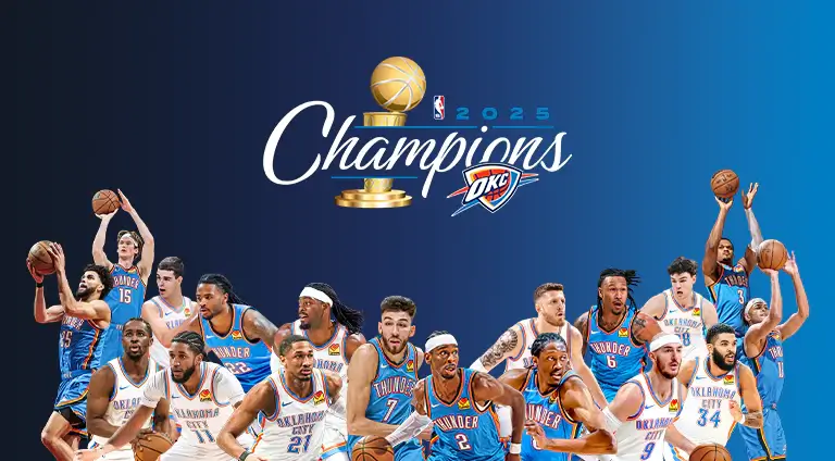 Thunder juhlii mestaruutta
