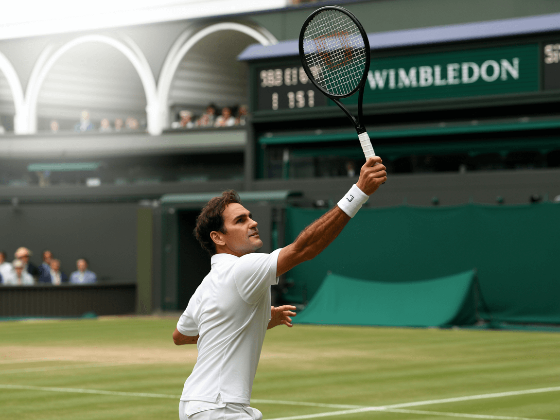 Wimbledon avauspäivä
